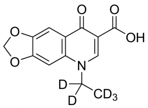 Oxolinic acid-(ethyl-d5) 