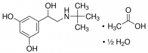 Terbutaline acetate salt hemihydrate 