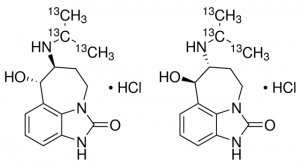 Zilpaterol-(isopropyl-13C3) hydrochloride 