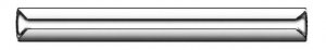 Inlet Liner, Direct (SPME) Type, Straight Design (unpacked) 2637801