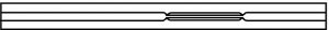 Inlet Liner, Split/Splitless Type, Straight Fast FocusLiner Design (wool packed) 2879625-U