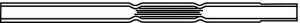 Inlet Liner, Split/Splitless Type, Straight FocusLiner Design (wool packed) 2879205-U