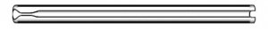 Inlet Liner, Splitless Type, Straight Design (unpacked) 2050201