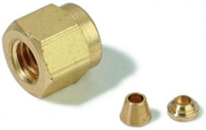 Swagelok Nut, Front and Back Ferrule Set 22014