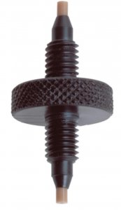 Chromolith column coupler for 10-32 female ports 