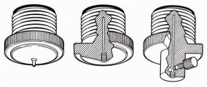 Bottom-drip adapter for large columns Z180211-1EA