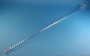 EZSafe flash-chromatography column with reservoir 