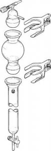 Flash chromatography assembly with standard ball joints Z117250-1EA