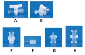 Liquid chromatography column fittings 
