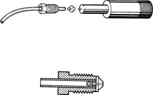 Tubing connector for large columns Z180351-1EA