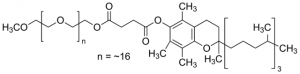DL--Tocopherol methoxypolyethylene glycol succinate 