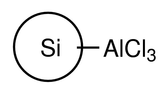 Aluminum chloride, functionalized silica gel 