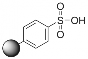 p-Toluenesulfonic acid, polymer-bound 