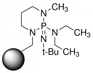 2-tert-Butylimino-2-diethylamino-1,3-dimethylperhydro-1,3,2-diazaphosphorine, polymer-bound 