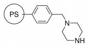 Piperazine, polymer-bound 