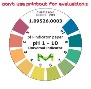 pH-indicator paper pH 1 - 10 Universal indicator 