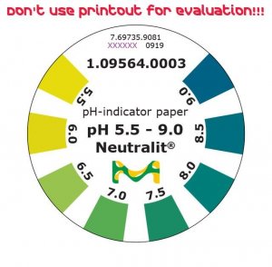 pH-indicator paper pH 5.5 - 9.0 