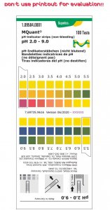 pH-indicator strips pH 2.0 - 9.0 