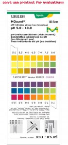 pH-indicator strips pH 5.0 - 10.0 