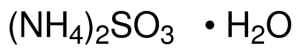 Ammonium sulfite monohydrate 