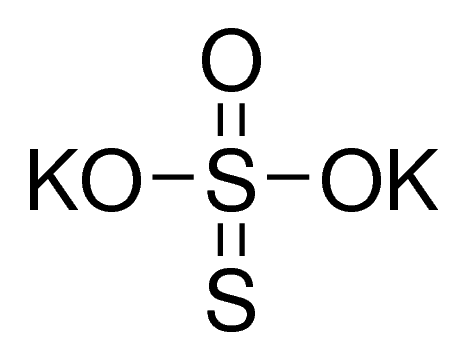 Potassium thiosulfate 