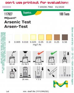 Arsenic Test 