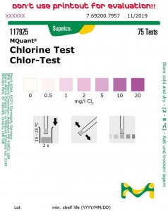 Chlorine Test 