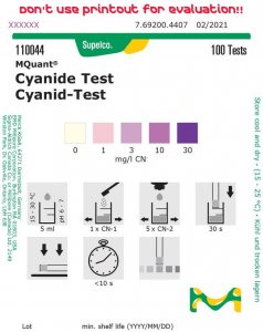 Cyanide Test 
