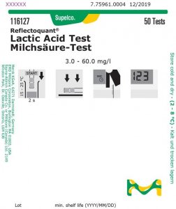 Lactic Acid Test 