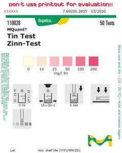 Tin Test 