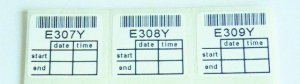 radiello Barcode Labels RAD190