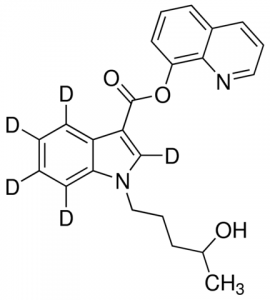 PB-22 4-Hydroxypentyl metabolite-D5 (indole-D5) solution S-095-1ML