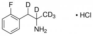 ()-2-Fluoroamphetamine-D5 (side chain) hydrochloride solution 