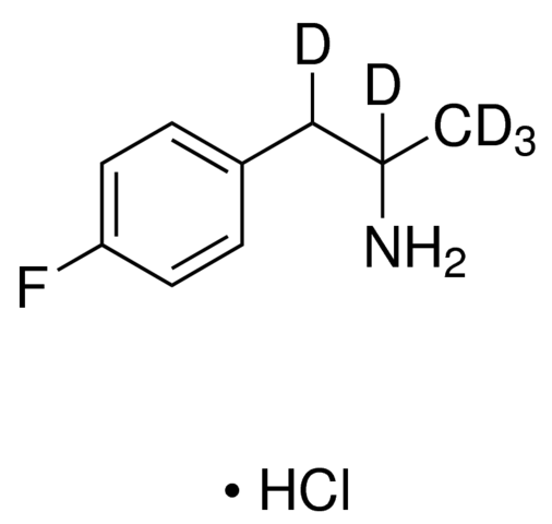 ()-4-Fluoroamphetamine-D5 (side chain) hydrochloride solution 