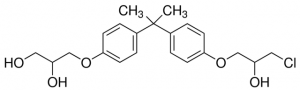 Bisphenol A (3-chloro-2-hydroxypropyl) (2,3-dihydroxypropyl) ether 
