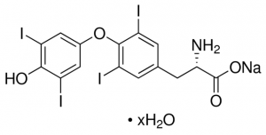 Levothyroxine sodium hydrate 