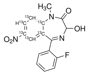 3-Hydroxyflunitrazepam-13C6 solution H-141-1ML