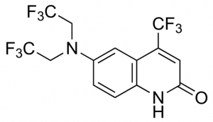 6-[Bis(2,2,2-trifluoroethyl)amino]-4-(trifluoromethyl)-2(1H)-quinolinone 
