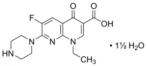 Enoxacin sesquihydrate 