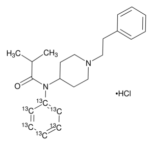 Isobutyryl fentanyl-13C6 hydrochloride solution I-041-0.5ML