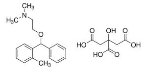Orphenadrine citrate salt 