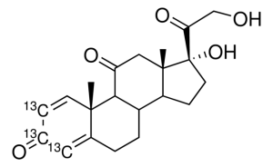 Prednisone-13C3 solution P-124-1ML