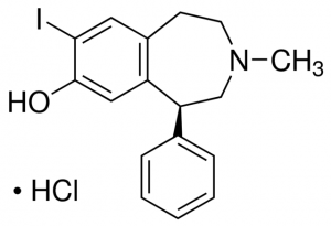 S()-SCH-23388, Iodo analog hydrochloride 