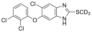Triclabendazole-(methyl-d3) 