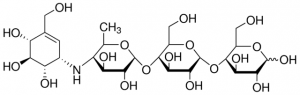 Acarbose for peak identification 
