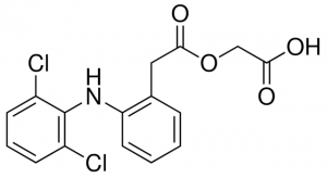 Aceclofenac for peak identification 