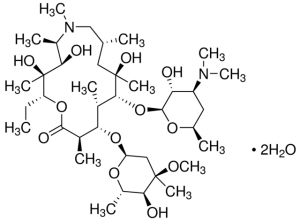 Azithromycin for peak identification 