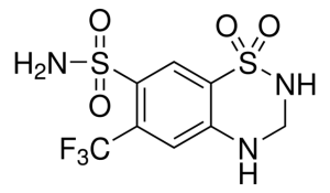 Hydroflumethiazide BP190