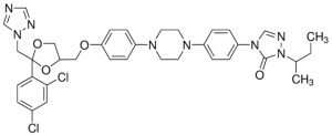 Itraconazole for system suitability 