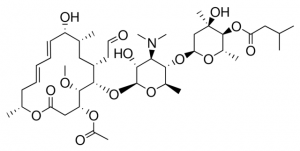 Josamycin for peak identification 